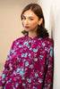 Cross Stitch Daily Wear – FUCHSIA GRACE-2 PC PRINTED KHADDAR SUIT