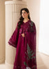 Elaf ECraft Chikankari Lawn – EHC-4A GARNET