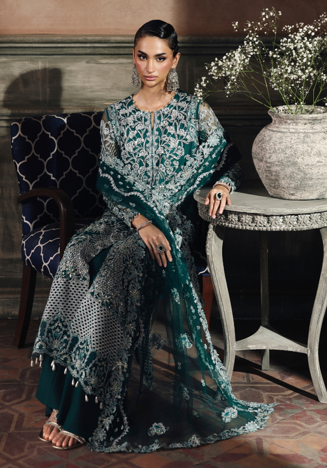 RajBari Sage Luxury Festive Formals – Celina