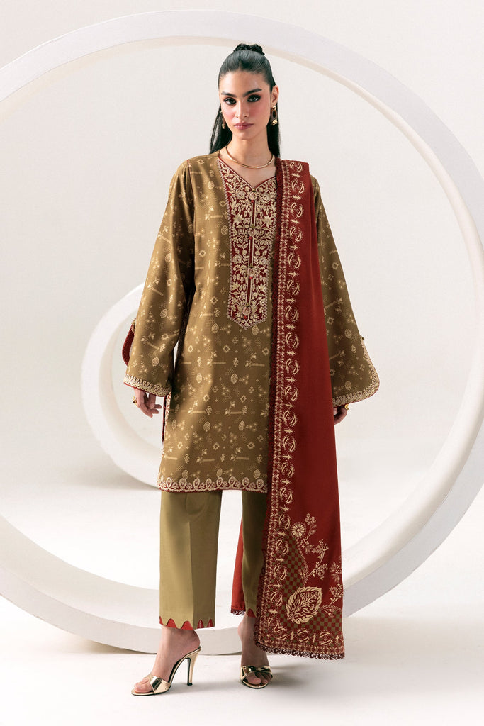 Qalamkar QPrints Winter – QPW-10 (B) Hafsa