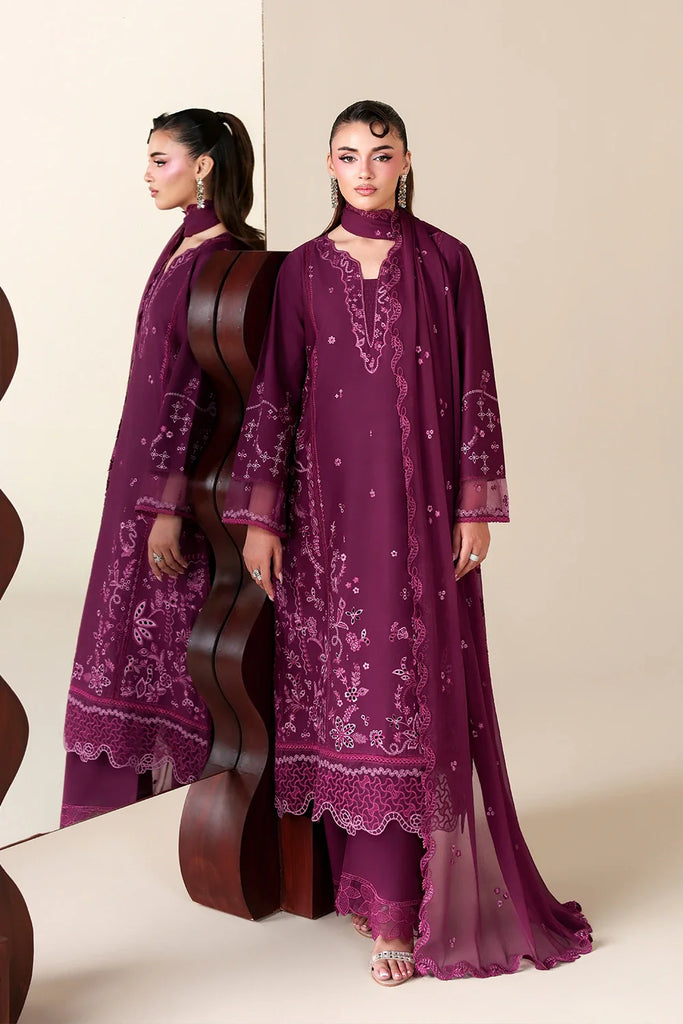 Azure Luxury Lawn – Grovy Garnet