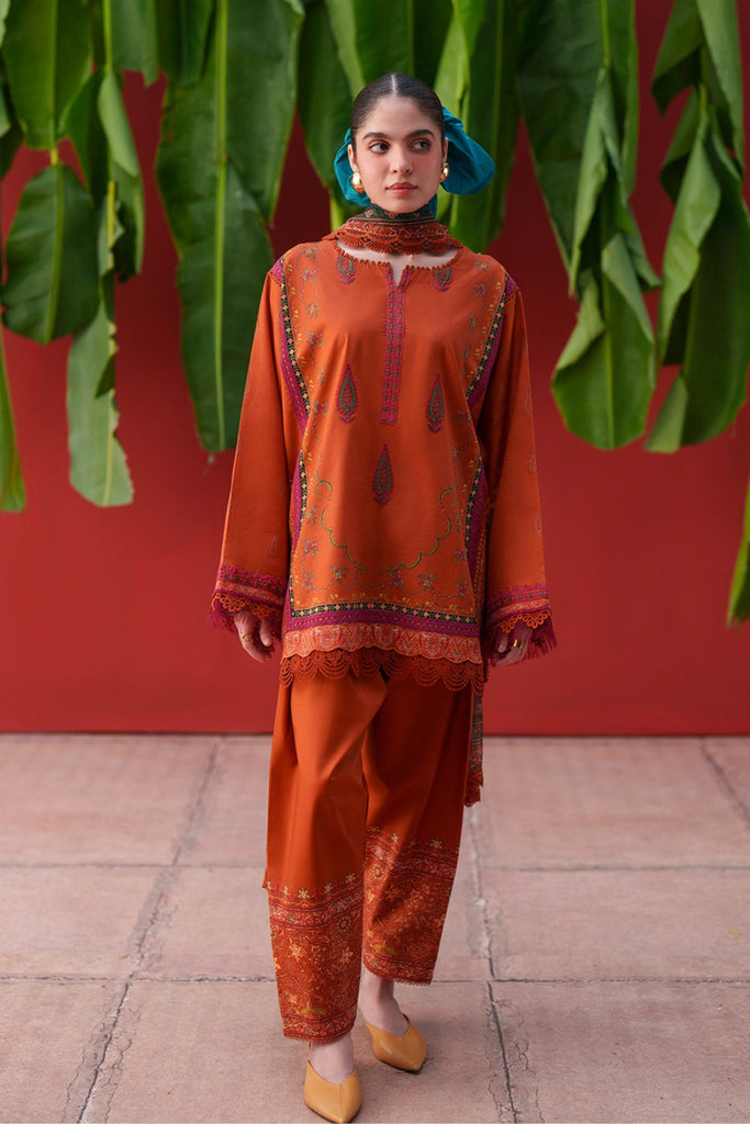 Saira Rizwan Laanem Luxury Lawn – AZAI-B-SRL26-03