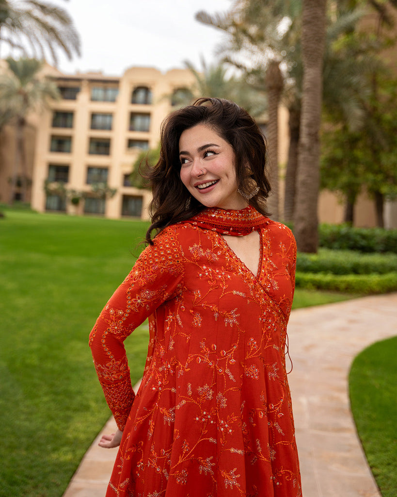 Faiza Saqlain Aya Eid Luxury Lawn – Denisa