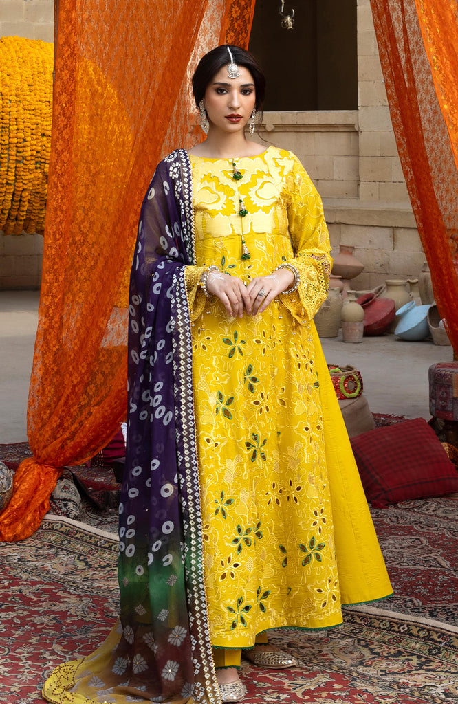 Al Zohaib Bandhani Lawn - The Tales of Jaipur  – BTJ-26-04