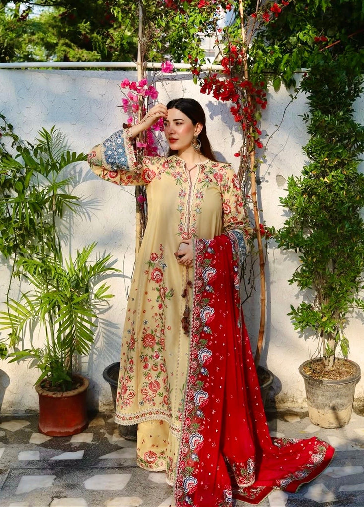 Hussain Rehar Luxury Lawn Eid Edit – Zubdah