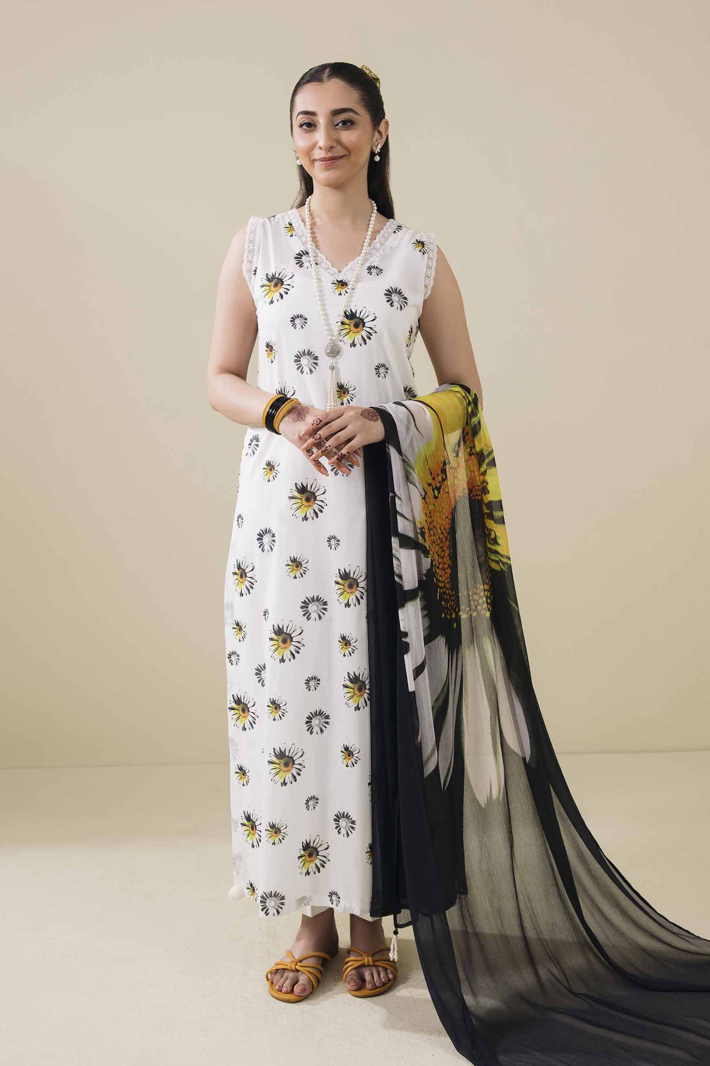 Nishat Linen Spring/Summer Lawn – 2 Piece - Printed Suit