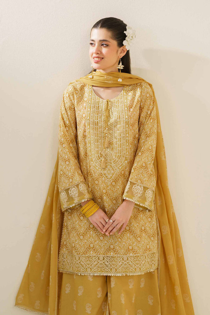 Nishat Linen Spring/Summer Lawn – 3 Piece - Printed Embroidered Suit - 42401701