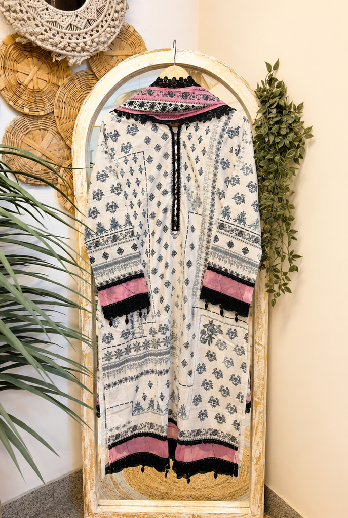 Mausummery Stitched Lawn Spring/Summer – D-03