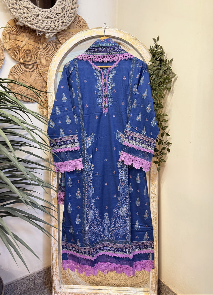 Mausummery Stitched Lawn Spring/Summer – D-08