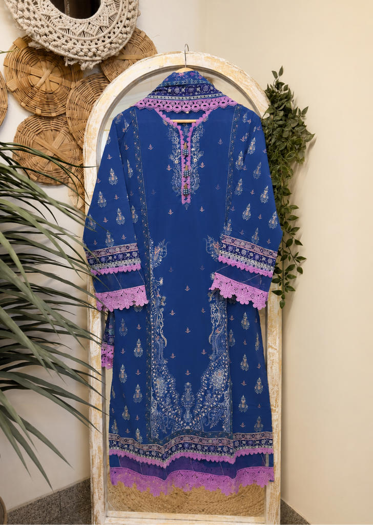 Mausummery Stitched Lawn Spring/Summer – D-08