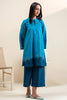 Cross Stitch Daily Wear – MIDNIGHT FROST-2 PC PRINTED KHADDAR SUIT
