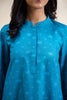Cross Stitch Daily Wear – MIDNIGHT FROST-2 PC PRINTED KHADDAR SUIT