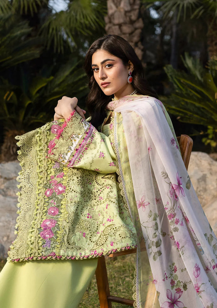Elaf Chikankari Lawn Prints – ERC-2A HINA