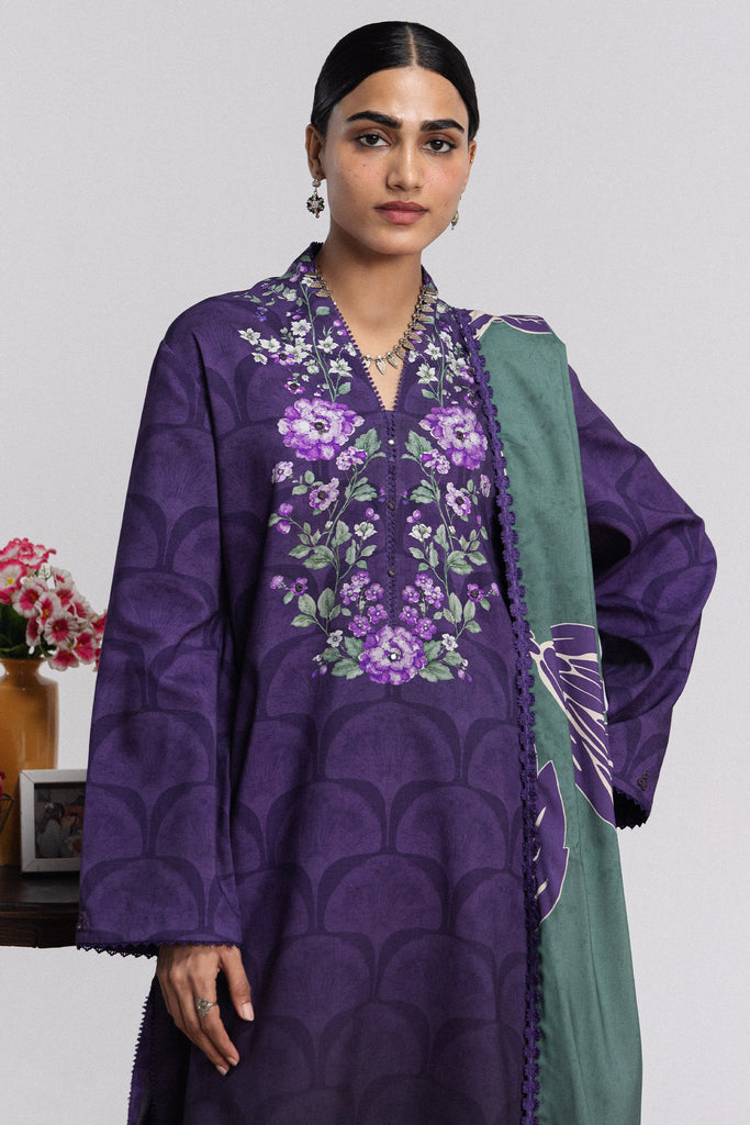 Zara Shahjahan Coco Prints Winter – Mira-1A