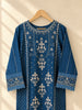 Agha Noor Embroidered Stitched RTW –  Teal Blue
