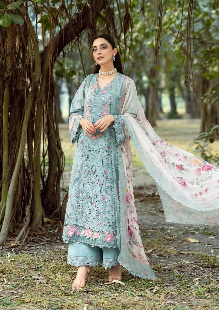 Elaf Chikankari Lawn Prints – ERC-2B BATIK