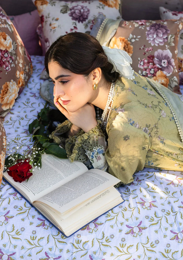 Elaf Chikankari Lawn Prints – ERC-8B MENAH