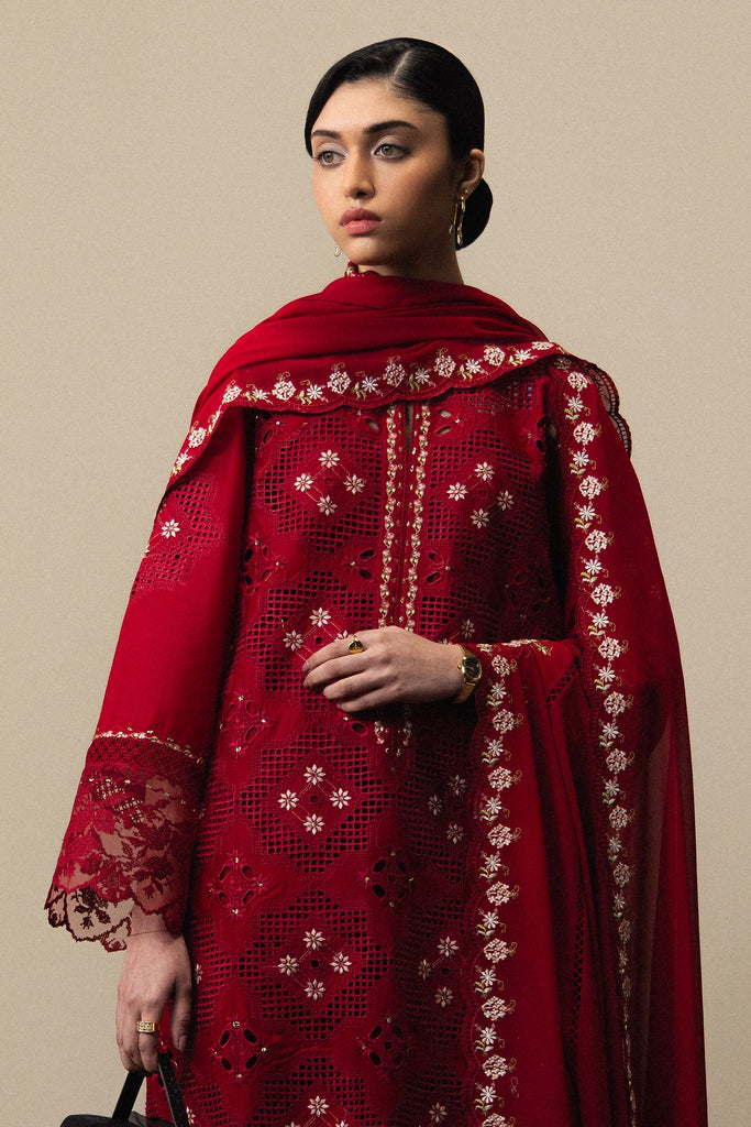 Zara Shahjahan Satori Luxury Lawn – Akari-D8
