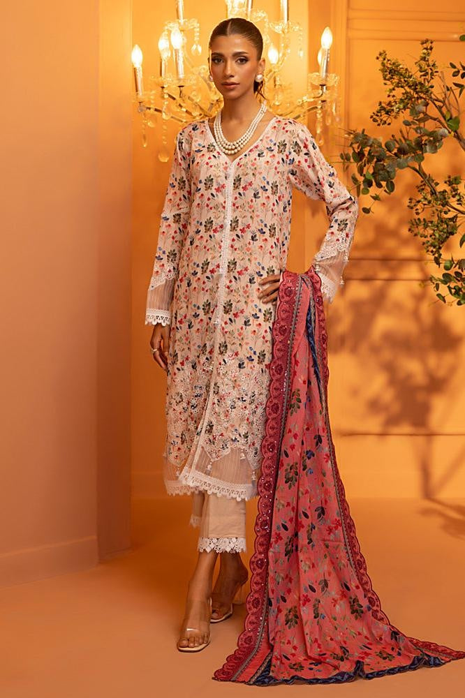 Salina Lawn with Cutwork Dupatta Vol-2 – SCWV2-5