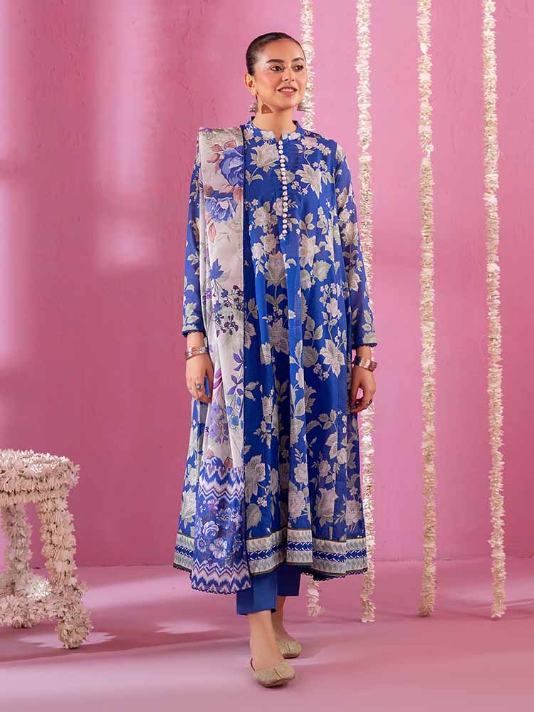 Binaas Gulab Rang Lawn  – D-8