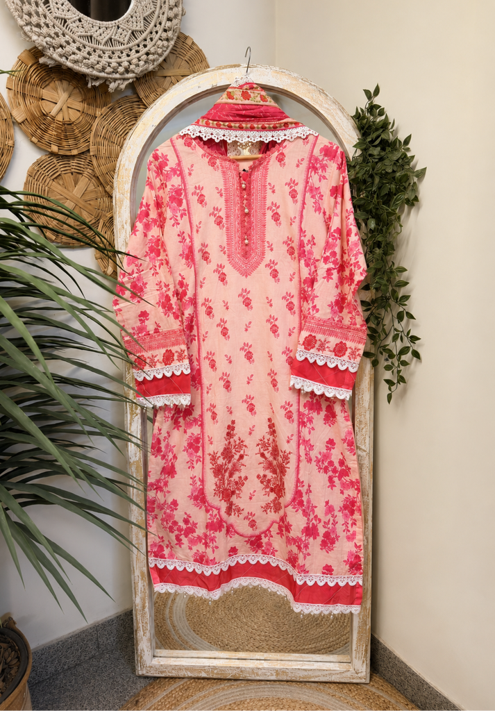 Mausummery Stitched Lawn Spring/Summer – D-02