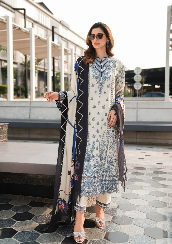 Elaf Winter with Pashmina Shawl – EPW-5B Cherished Memories