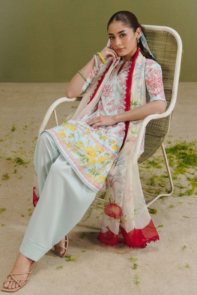 Zara Shahjahan Coco Lawn Prints Drop I – Elvo-4B