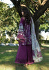 Elaf Signature Embroidered Lawn Prints – ESA-5B DARLING PLUM