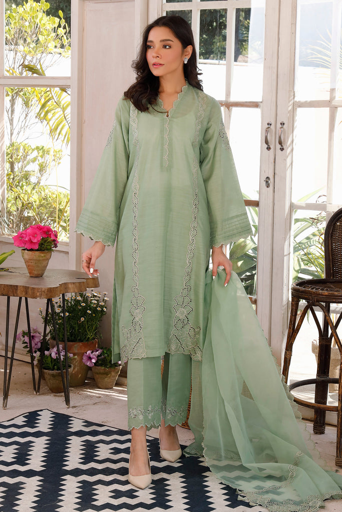 LSM Lakhnay Pret/Stitched – Raw Silk Embroidered Collection LG-SK-0170