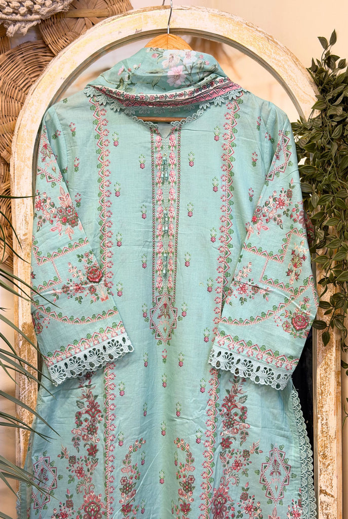 Mausummery Stitched Lawn Spring/Summer – D-04