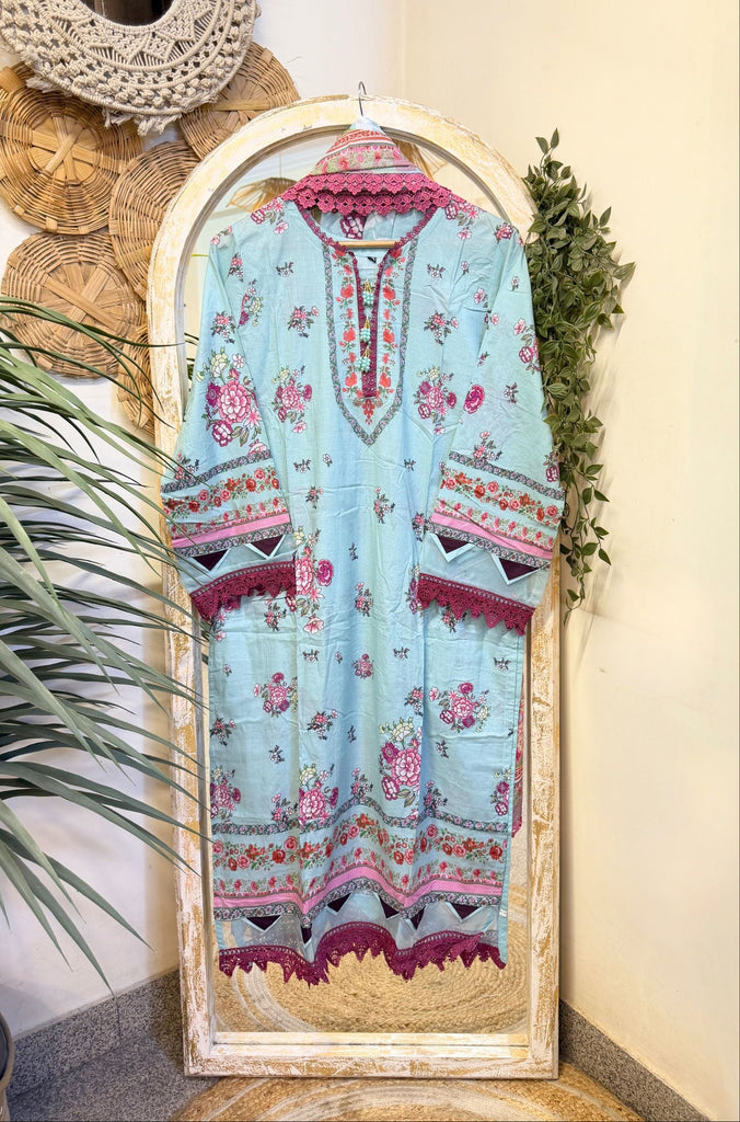 Mausummery Stitched Lawn Spring/Summer – D-06