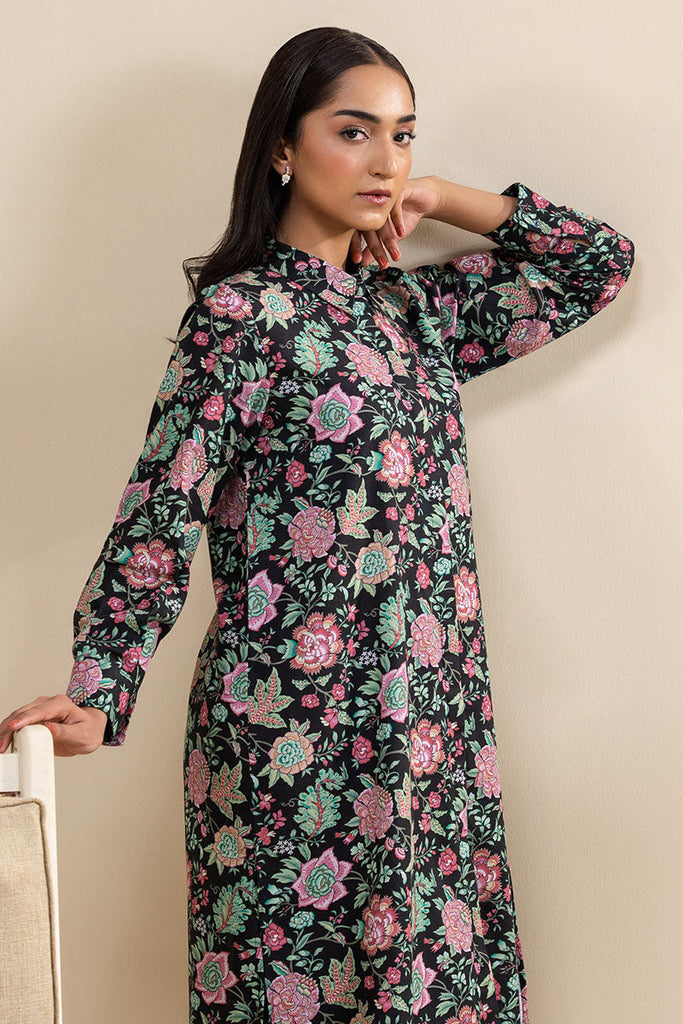 Cross Stitch Daily Wear – RAVEN AURA-2 PC PRINTED KHADDAR SUIT