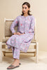 Cross Stitch Daily Wear – MAUVE HAZE-2 PC PRINTED KHADDAR SUIT