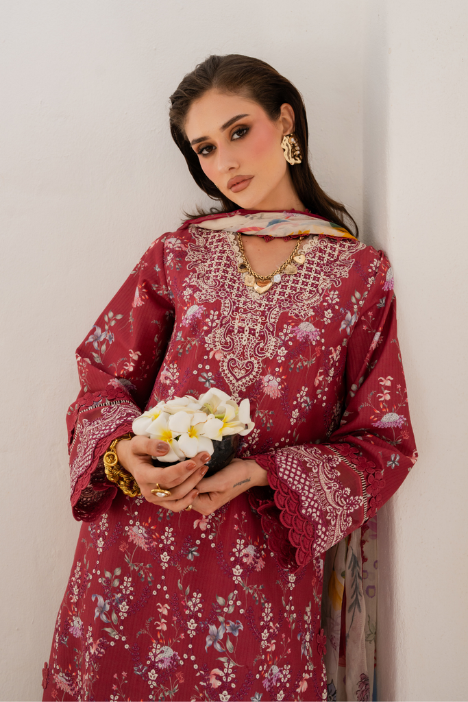 Aabyaan Shezlin Chikankari Lawn Edit – AMARA (AZ-06)