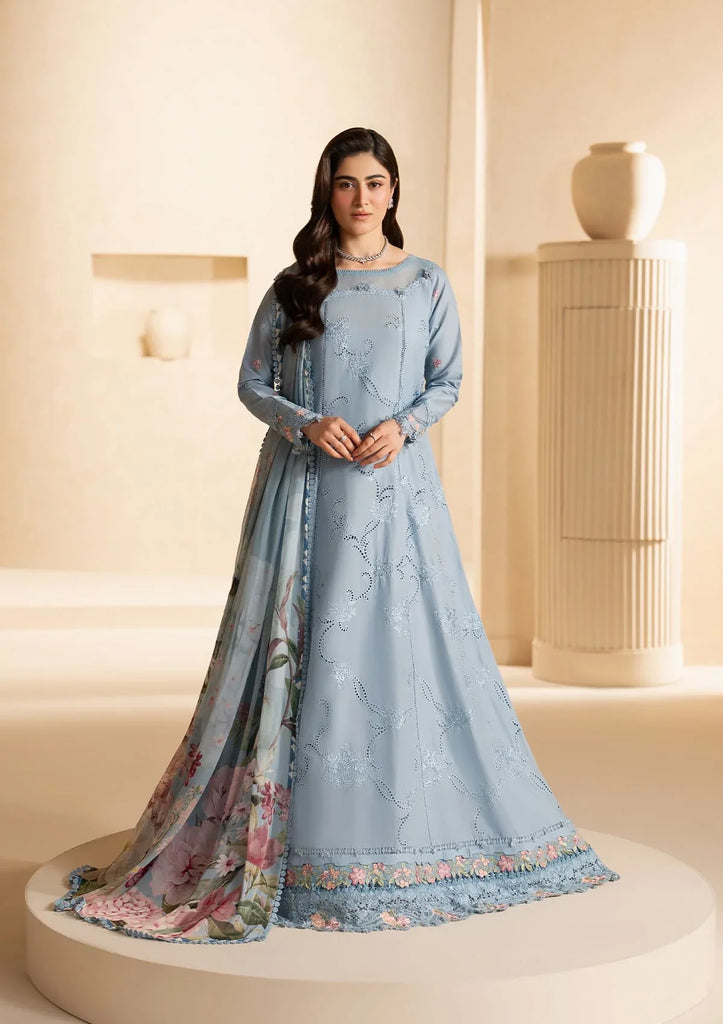 Elaf ECraft Chikankari Lawn – EHC-5B PACIFIC