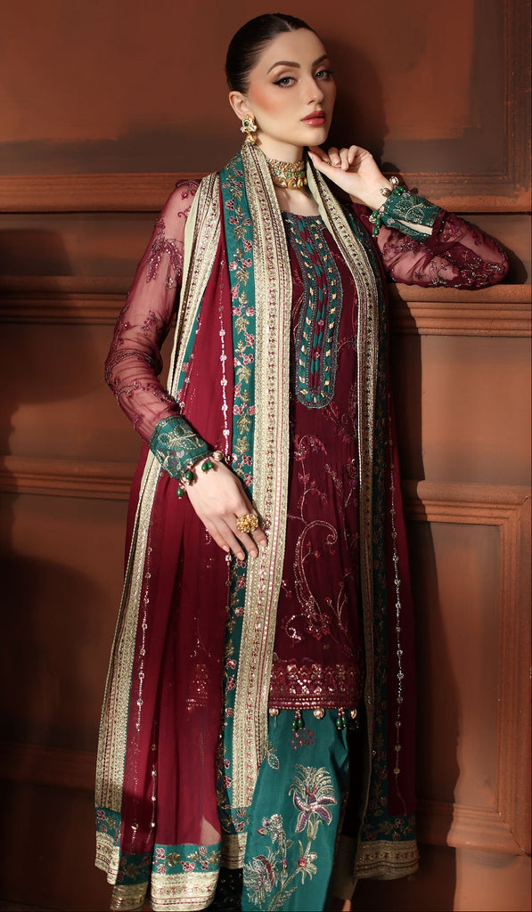 Nureh Alfaaz Hand Embellished Luxury Festive Formals – NL-90