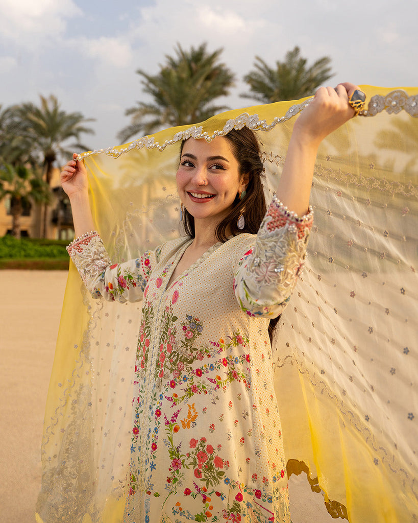 Faiza Saqlain Aya Eid Luxury Lawn – Arta