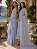 Saadia Asad Nooriyah Luxury Formals – D3 - Dove Blue