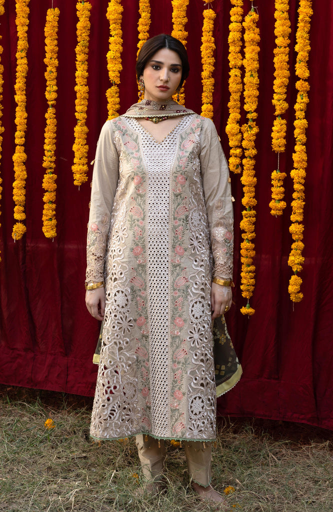 Al Zohaib Bandhani Lawn - The Tales of Jaipur  – BTJ-26-07