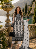 Saadia Asad Nooriyah Luxury Formals – D4 - Monochrome Muse