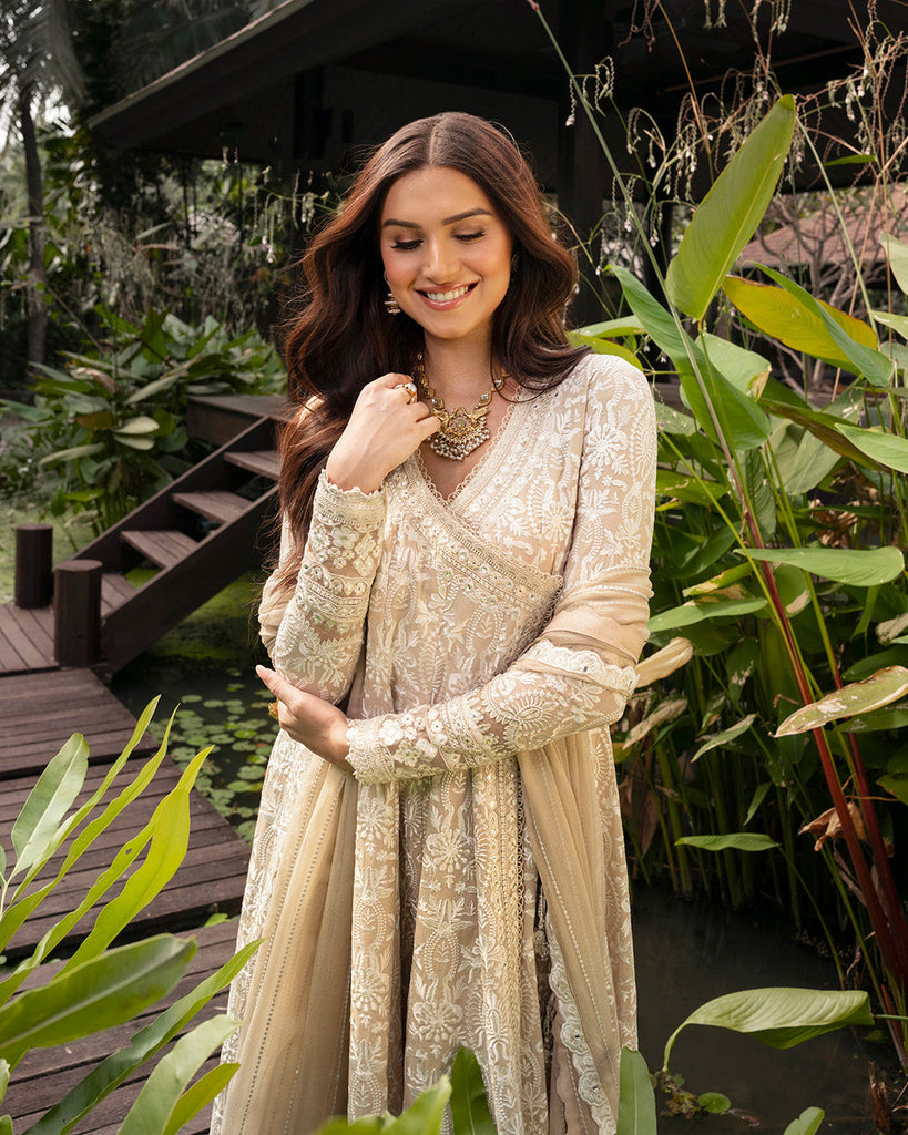 Faiza Saqlain Zinnia Luxury Lawn  – Ilima