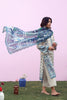 Sahar Mirha Lawn – Indigo Cream Folk