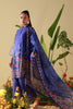 Sahar Mirha Lawn – Royal Cobalt