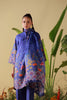 Sahar Mirha Lawn – Royal Cobalt