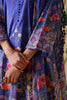 Sahar Mirha Lawn – Royal Cobalt