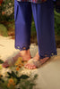 Sahar Mirha Lawn – Royal Cobalt