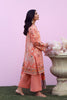 Sahar Mirha Lawn – Peachy Cascade