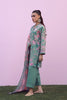 Sahar Mirha Lawn – Olive Blush Reverie