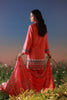 Sahar Mirha Lawn – Scarlet Tapestry
