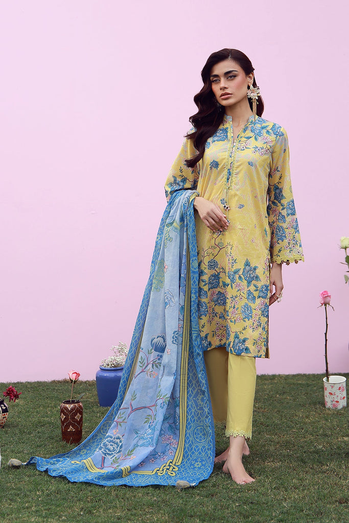 Sahar Mirha Lawn – Butter Swirl
